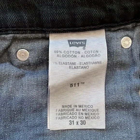 Levi’s Men’s 511 Slim Fit Jeans - Picture 4 of 5